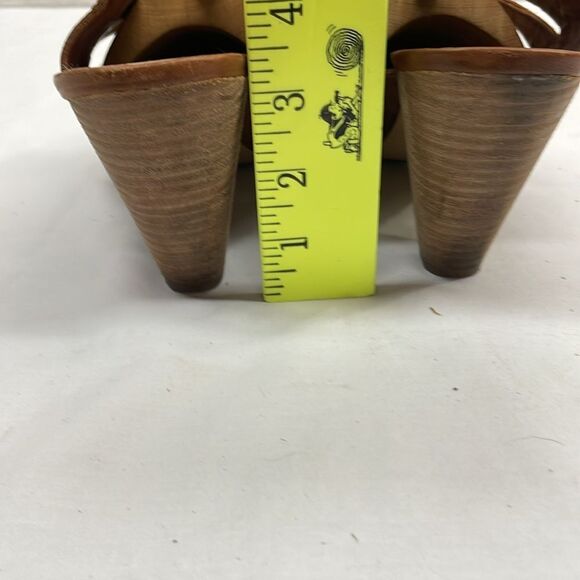 Vince Camuto Elika Huarache Sandal 3.5” Heel Leather - Picture 7 of 14